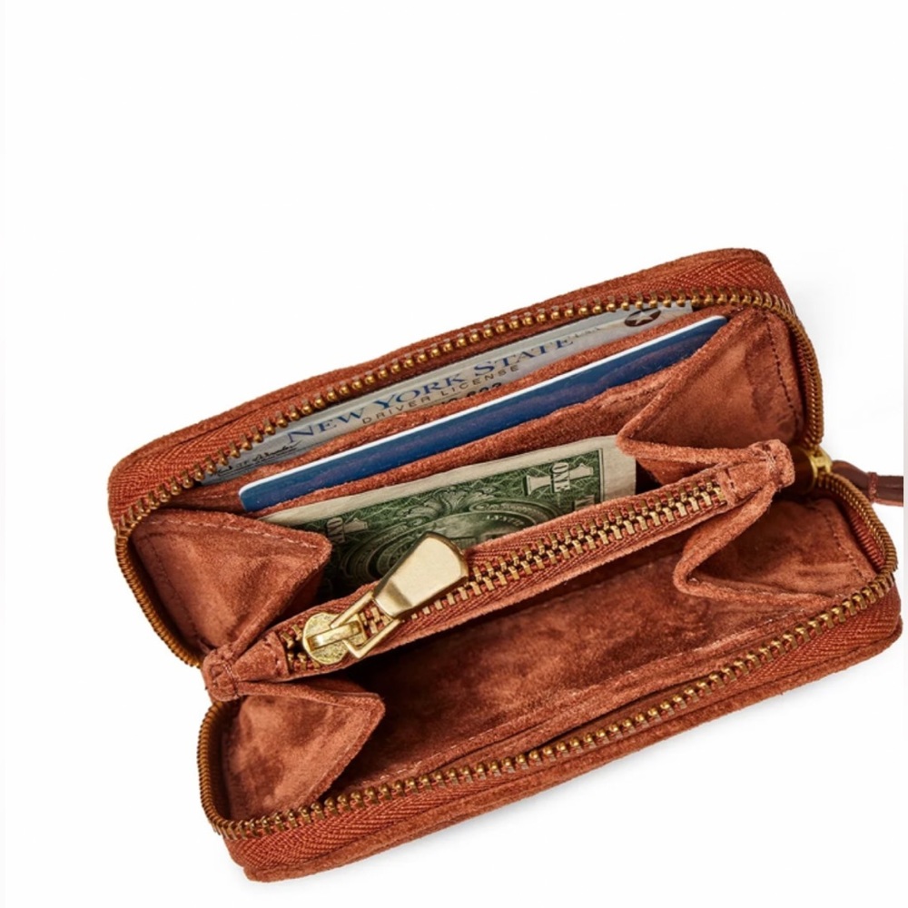 FEED / Mini Suede Wallet - Picture 3 of 5